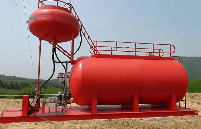 Elevated Diesel Tank