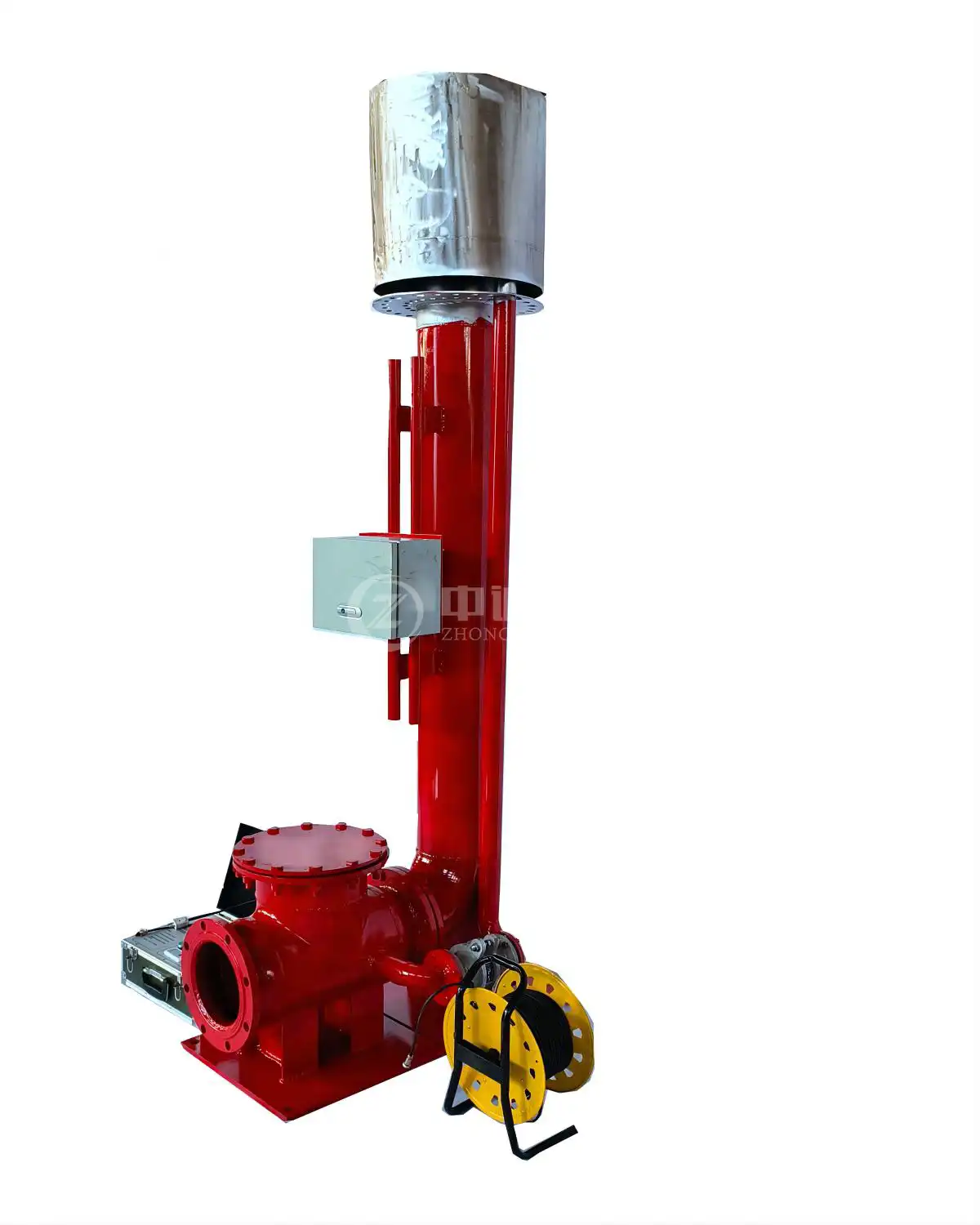 Vertical flare ignition device