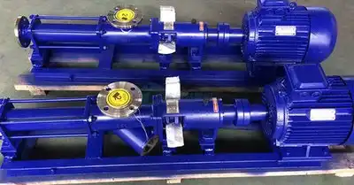 Screw Pump for Stable Transfer of High-Viscosity Fluids in Industrial Processing