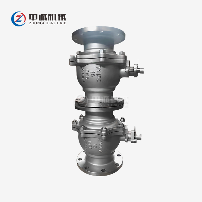Flanged Stainless Steel Ball Valve